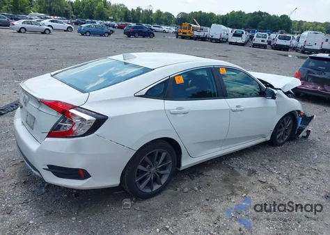 2020 Honda Civic Ex из США, поврежденный, VIN 19XFC1F35LE207312